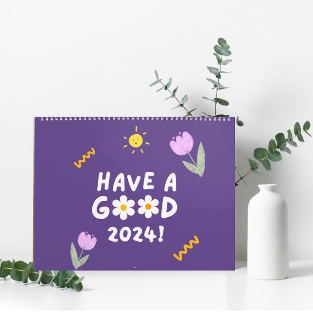 Calendrier Mignonnes citations 2024 (Créateur téléchargé)