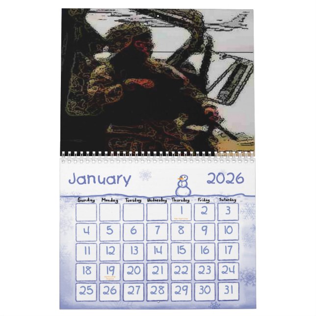 Calendrier militaire (Jan 2026)