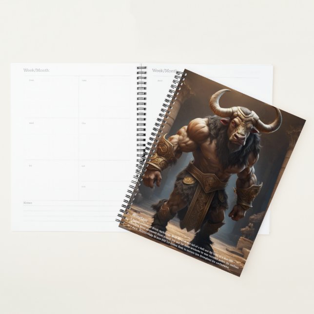 Calendrier Minotaure (Devant avec enveloppe)