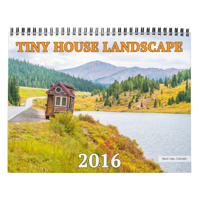 Calendrier minuscule 2016 de paysage de Chambre (Protection)