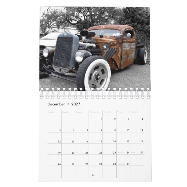 Calendrier modèle de T (Dec 2027)