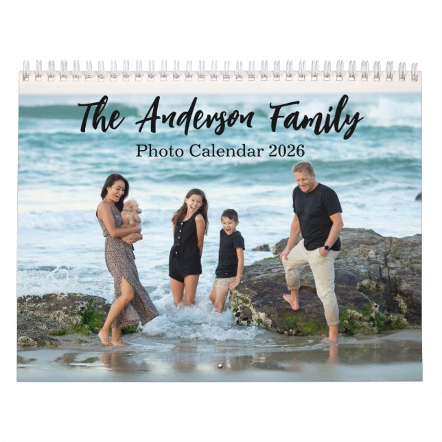 Calendrier Modern Family Photo Collage (Protection)