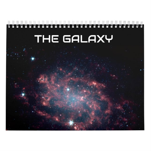 Calendrier Modern Space THE GALAXY Calendar (Protection)