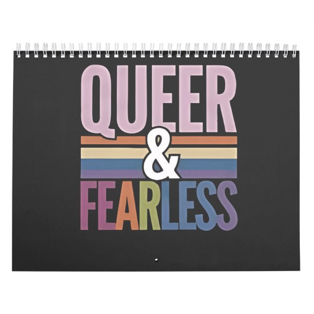 Calendrier Mois gay et sans peur (Protection)