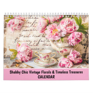Calendrier Moments Shabby Chic – Florales Vintage & T Intempo