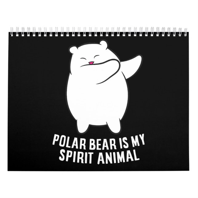 Calendrier Mon Esprit Animal Polaire Ours Mélange Ours Polair (Protection)