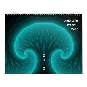 Calendrier Monde 2010 de fractale d'Anjo Lafin