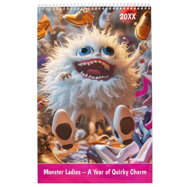 Calendrier Monster Ladies – A Year of Quirky Charm (Protection)