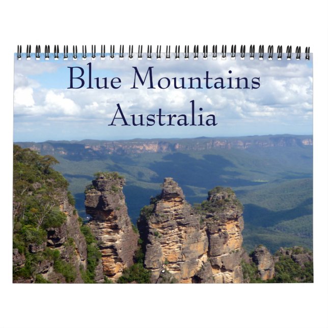 Calendrier montagnes bleues 2025 (Protection)