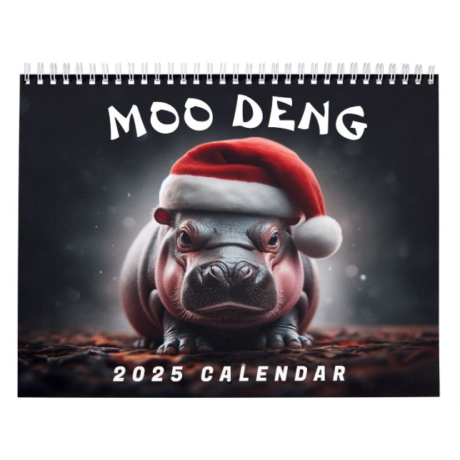 Calendrier Moo Deng (Protection)