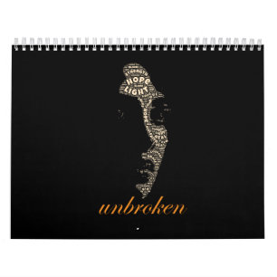 Calendrier Mot d'inspiration pour une femme inébranlable