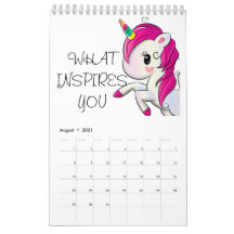CALENDRIER MOTIVÉ POUR LES ENFANTS