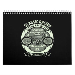 Calendrier moto de course classique
