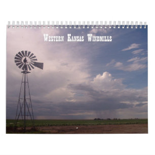 Calendrier Moulins à vent occidentaux 2012-2013 du Kansas