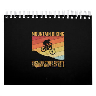 Calendrier mountain biking mountain mountainbike