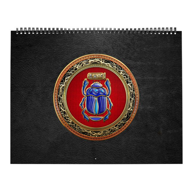 Calendrier Mural [100] Treasure Trove : Ancien Scarab égyptien (Protection)