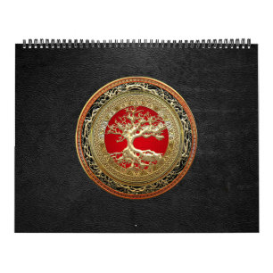 Calendrier Mural [100] Treasure Trove : Celtic Tree of Life [Or]