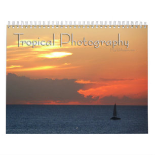 Calendrier Mural 12 Mois de Photographie Tropicale, 1re Édition