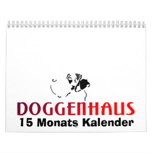 Calendrier Mural 15 Monats Kalender