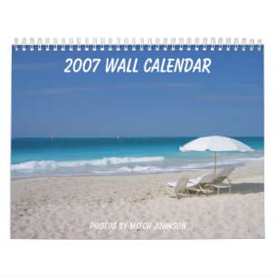 Calendrier mural 2007, photos par Mitch J…