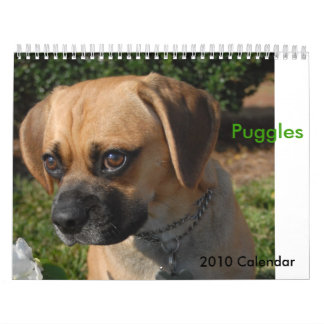 Calendrier Mural 2010 calendrier, Puggles