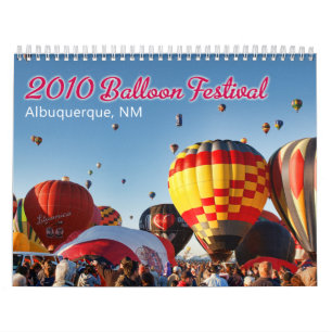 Calendrier Mural 2011 Albuquerque, festival de ballon de nanomètre