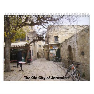Calendrier Mural 2012 la vieille ville de Jérusalem
