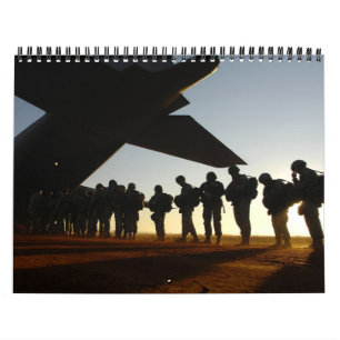 Calendrier Mural 2013 silhouettes militaires