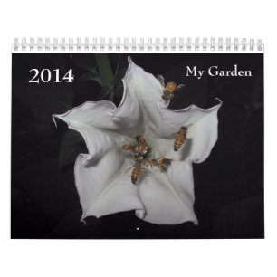 Calendrier Mural 2014 mon jardin