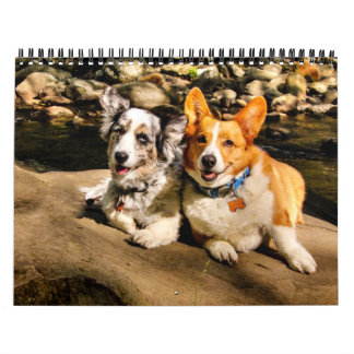 Calendrier Mural 2015 avec Charlie et Maggie