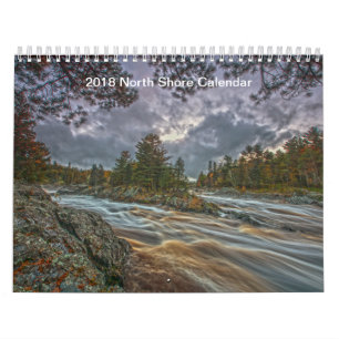 Calendrier Mural 2018 rivages du nord