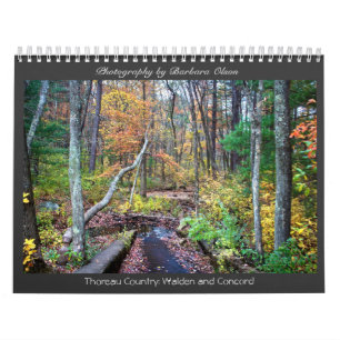 Calendrier Mural 2022 Walden Pond and Concord : avec des guillemets