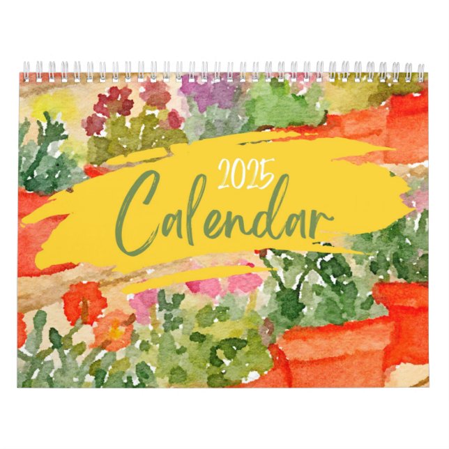 Calendrier mural 2025 (Protection)