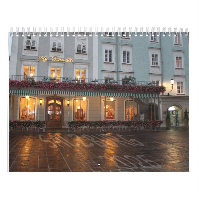 Calendrier mural 2025 de Salzbourg (Protection)