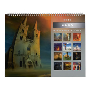 Calendrier Mural 20XX Mysterious Stories (3) - Huge Wall Calendar