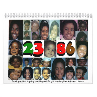 Calendrier Mural #2 Annie&apos ; PICS de s., Dieu 4 m donnant de