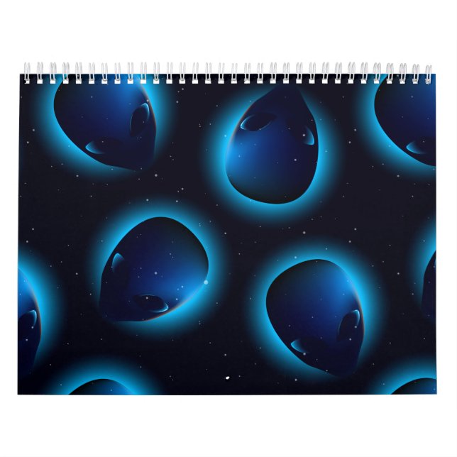 Calendrier Mural Alien dans l'espace (Protection)