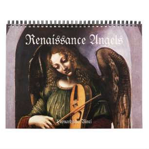 Calendrier Mural Angles Renaissance vintages, Art Antique