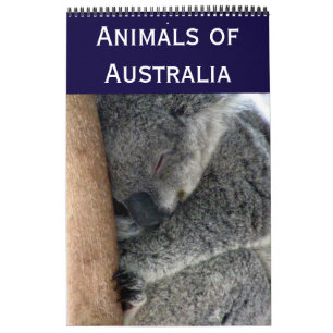 Calendrier Mural animaux australiens