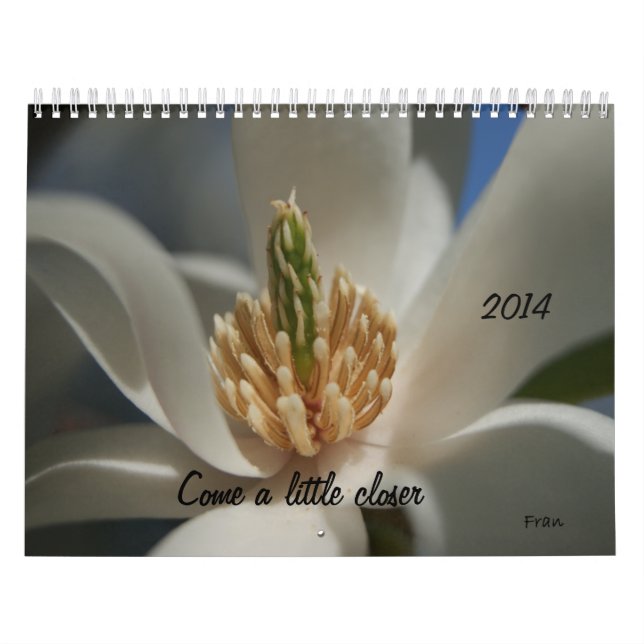 Calendrier Mural approcher un peu (Protection)