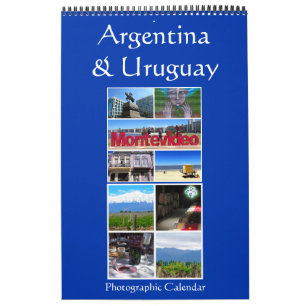 Calendrier Mural argentine et uruguay