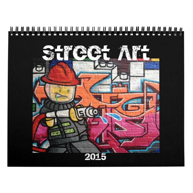 Calendrier Mural art 2015 de rue (Protection)