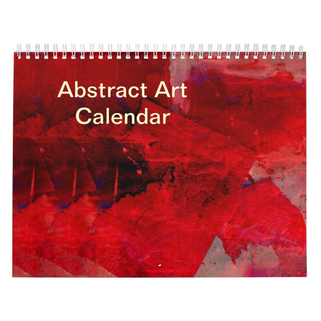 Calendrier Mural Art Abstrait (Protection)