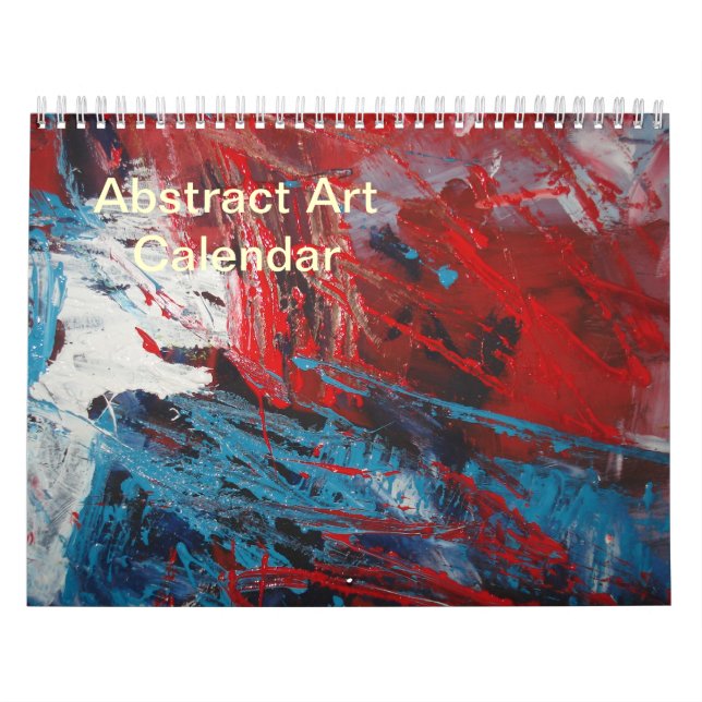 Calendrier Mural Art Abstrait (Protection)