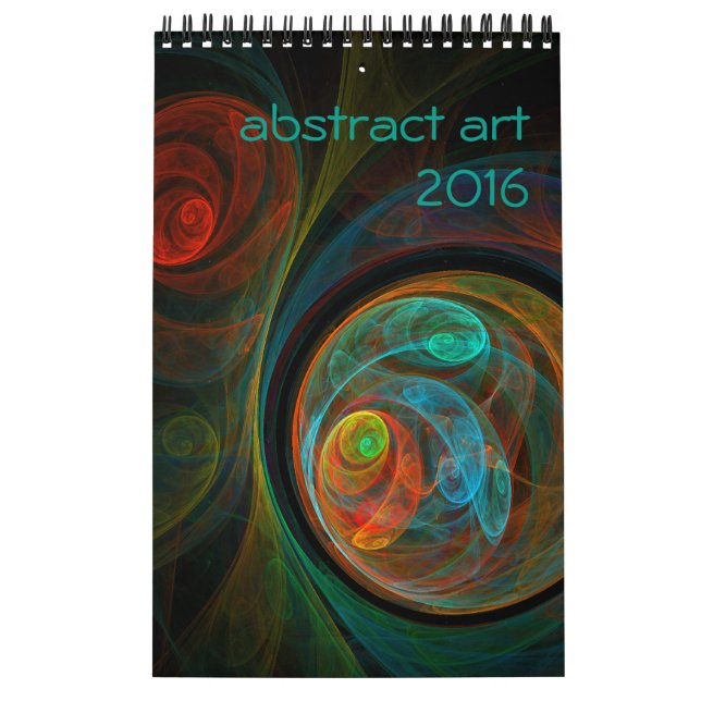 Calendrier Mural Art Abstrait moderne 2016 (Protection)