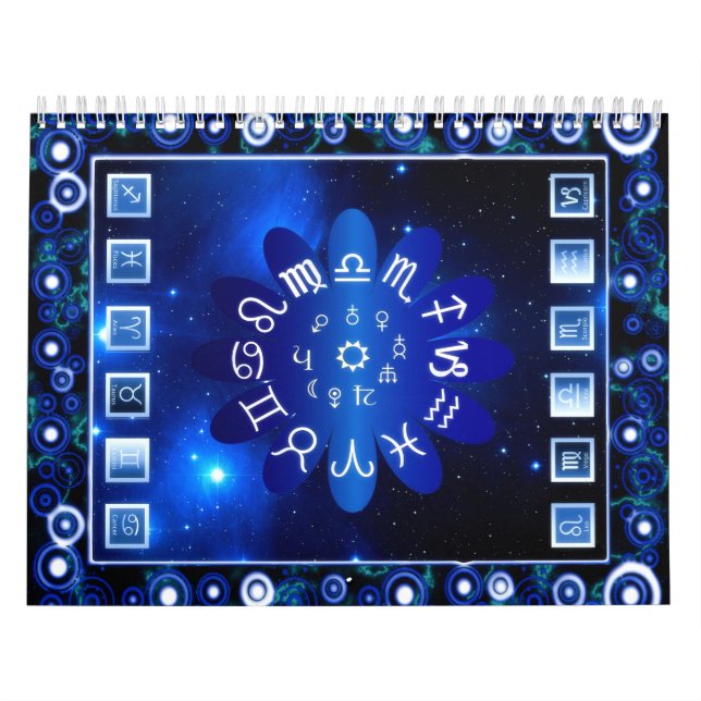 Calendrier Mural Astrologique (Protection)