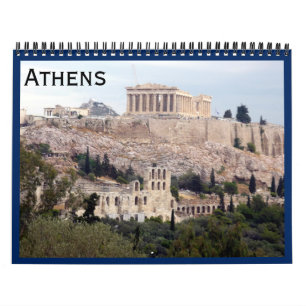 Calendrier Mural athènes 2027