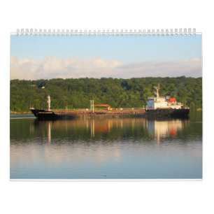 Calendrier Mural Bateaux sur le fleuve Hudson 2016