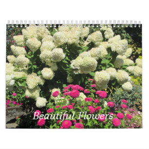 Calendrier Mural Belles Fleurs