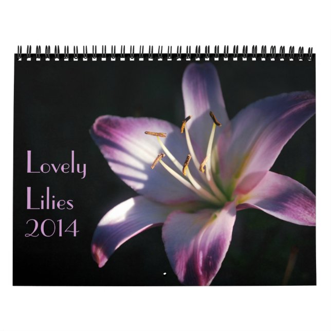 Calendrier Mural Belles photos de Lily (Protection)